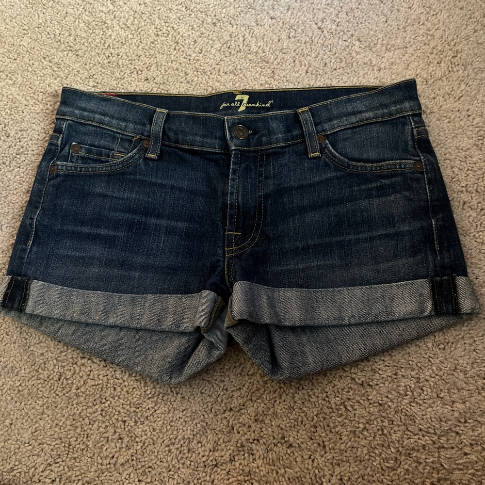 7 for All Mankind jean shorts